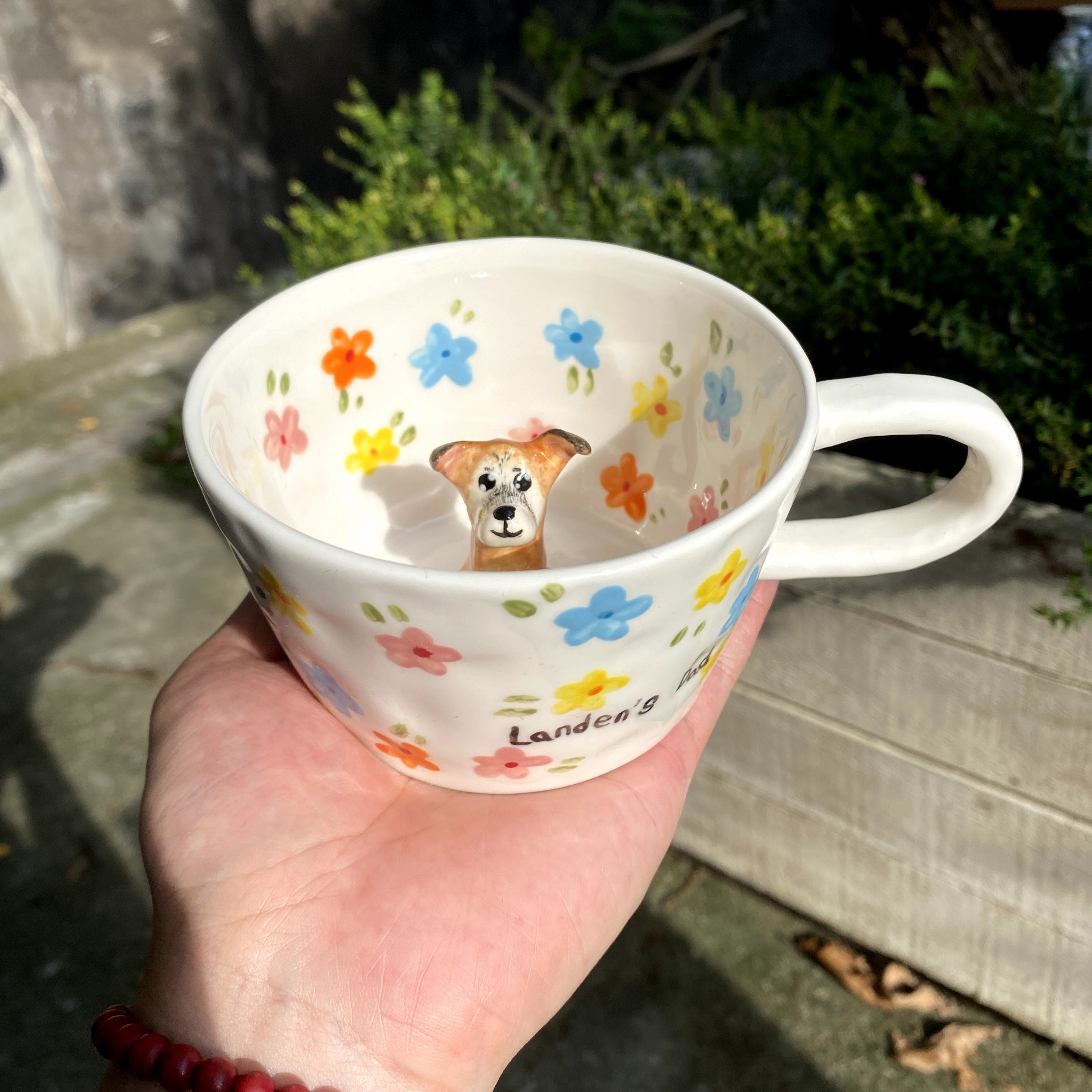 Custom Handmade 3D Pet Mug