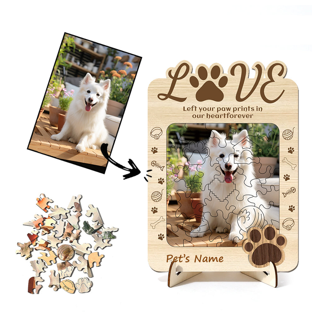 Personalized Pet Photo Puzzle