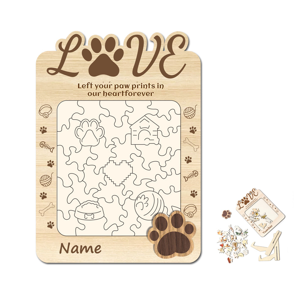 Personalized Pet Photo Puzzle