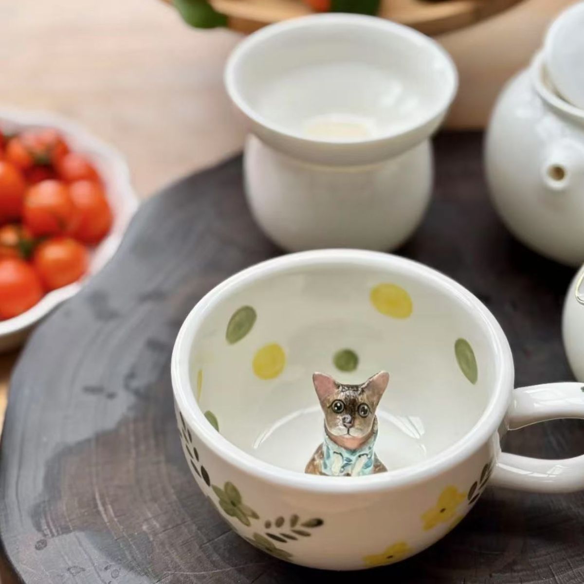Custom Handmade 3D Pet Mug