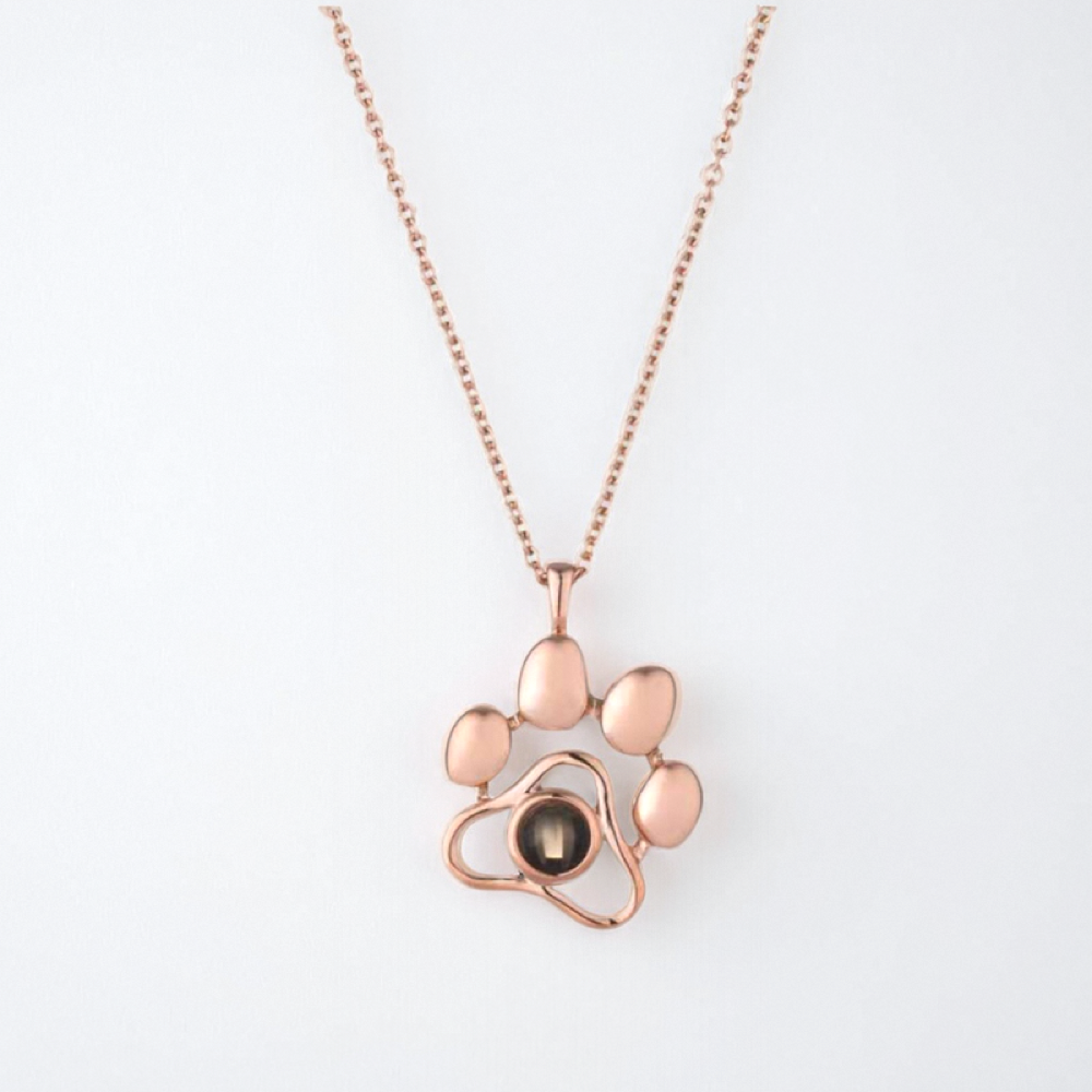 Customize Pet Projection Photo Necklace
