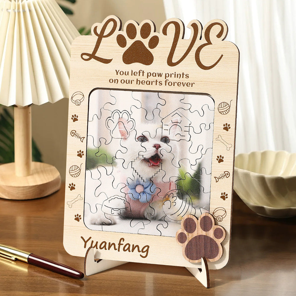 Personalized Pet Photo Puzzle