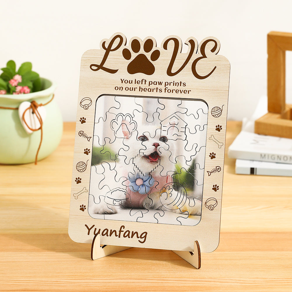 Personalized Pet Photo Puzzle