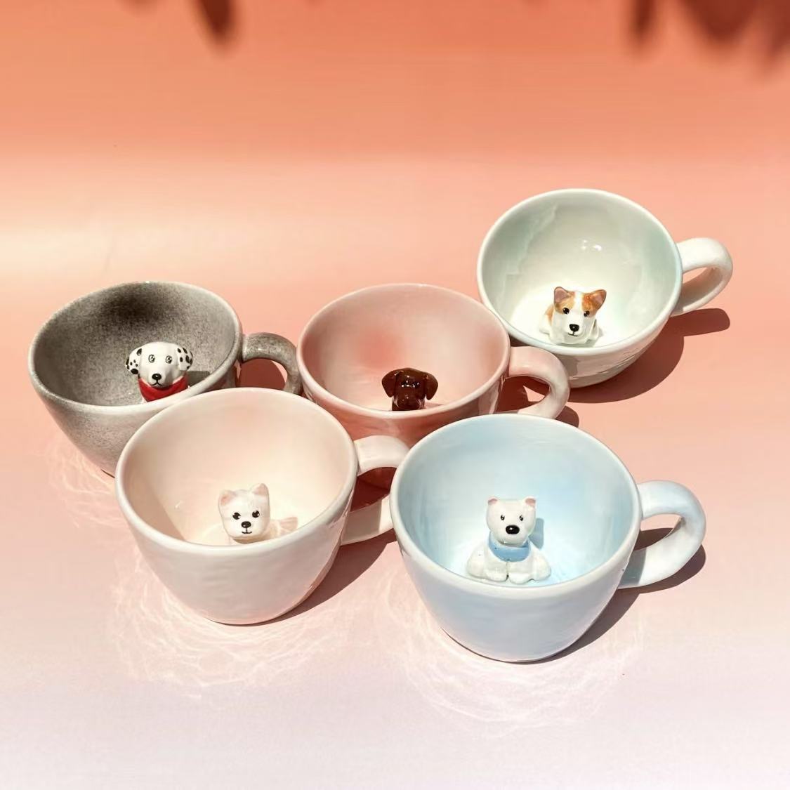 Custom Handmade 3D Pet Mug