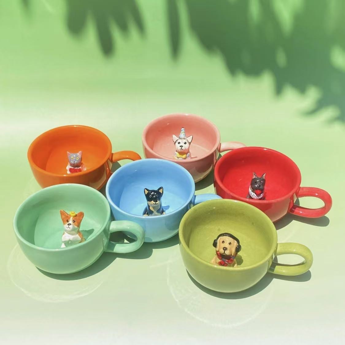 Custom Handmade 3D Pet Mug