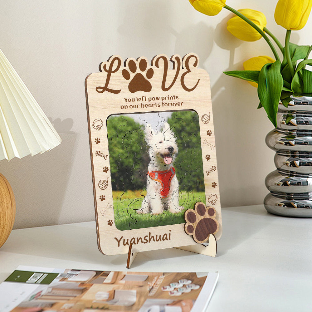 Personalized Pet Photo Puzzle